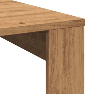 vidaXL vidaXL Stolik kawowy, dąb artisan, 100x100x35 cm 7