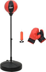 vidaXL vidaXL Gruszka bokserska z rękawicami i pompką, regulowana 81-122 cm 2