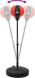 vidaXL vidaXL Gruszka bokserska z rękawicami i pompką, regulowana 81-122 cm 4