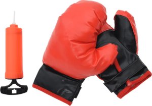 vidaXL vidaXL Gruszka bokserska z rękawicami i pompką, regulowana 81-122 cm 8