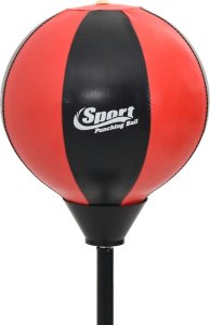 vidaXL vidaXL Gruszka bokserska z rękawicami i pompką, regulowana 81-122 cm 9