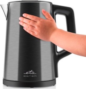 Czajnik Eta ETA Kettle | ETA459790000 | Electric | 2200 W | 1.5 L | Stainless steel | 360° rotational base | Black 3