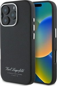 Karl Lagerfeld Karl Lagerfeld KLHCP16LPGWCMKHK iPhone 16 Pro 6,3" hardcase czarny/black hotel RSG 1