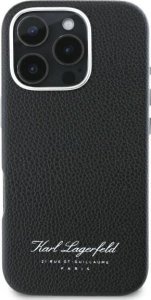 Karl Lagerfeld Karl Lagerfeld KLHCP16SPGWCMKHK iPhone 16 Pro 6,1" hardcase czarny/black hotel RSG 1