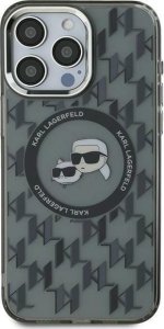 Karl Lagerfeld Karl Lagerfeld KLHMP15MHMCKMHK iPhone 15 Plus 6.7" czarny/black IML Monogram Karl&Choupette Head MagSafe 1