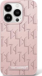 Karl Lagerfeld Karl Lagerfeld KLHMP16SPKHPORPP iPhone 16 6.1" różowy/pink hardcase Hot Stamp Magsafe 1