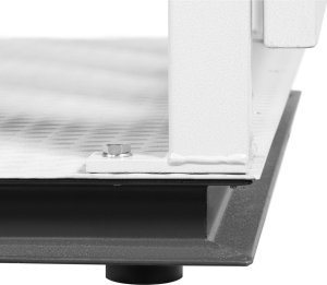 TEM Waga weterynaryjna platformowa inwentarska z klatką dla zwierząt 3000/1 kg 110x240 cm LCD 4