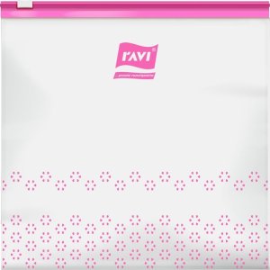 Ravi TOREBKI FOLIOWE Z SUWAKIEM ŻYWNOŚĆ LUNCH MROŻONKI 40SZT 1,5L + 2,5L + 3,5L 6