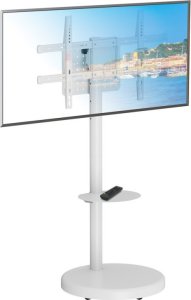 Techly Techly Stojak mobilny TV 37-86" do 50kg regulowany półka uchwyt AV 2