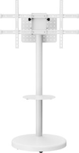 Techly Techly Stojak mobilny TV 37-86" do 50kg regulowany półka uchwyt AV 3