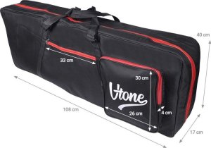 V-Tone V-TONE KBC01 pokrowiec na keyboard 108 cm z szelkami na plecy 3