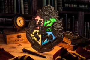 Dekoracja świąteczna Paladone Lampka Harry Potter Hogwart herb sterowana różdżką (PP9641HP) 5
