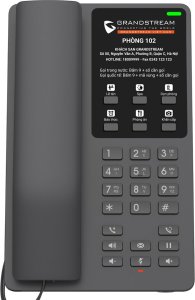 Telefon stacjonarny GrandStream Grandstream GHP 621 CZARNY | VoIP | Telefony hotelowe 1