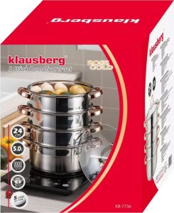 Klausberg GARNEK NA PARĘ KLAUSBERG 5 ELEM. 24cm KB-7736 ROSE GOLD 6