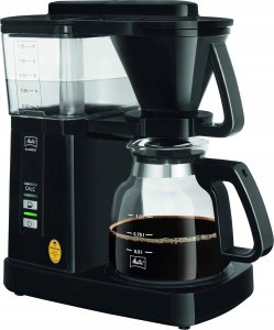 Ekspres przelewowy Melitta Melitta Excellent 5.0, Drip coffee maker, Ground coffee, 1525 W, Black, Transparent 1