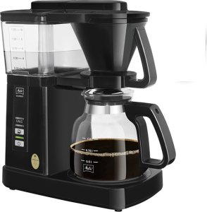 Ekspres przelewowy Melitta Melitta Excellent 5.0, Drip coffee maker, Ground coffee, 1525 W, Black, Transparent 5