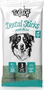 BULT TUF TUF Dental Sticks Przysmak dla Psa Wieprzowina  3szt 1