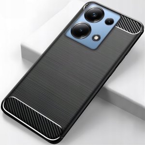 Hello Case Etui do Redmi Note 13 Pro 4G / Poco M6 Pro (Czarne, Pancerne)   SZKŁO 3