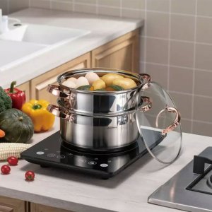 Klausberg GARNEK NA PARĘ KLAUSBERG 3 ELEM. 20cm KB-7728 ROSE GOLD 2