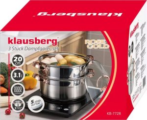 Klausberg GARNEK NA PARĘ KLAUSBERG 3 ELEM. 20cm KB-7728 ROSE GOLD 6
