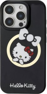 Hello Kitty HKHMP16SHFLBK iPhone 16 6.1" black/black hardcase IML Fun bow Magsafe 2