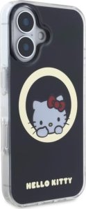 Hello Kitty Hello Kitty HKHMP16SHSWKK iPhone 16 6.1" black/black hardcase IML Sweet Kitty Magsafe 4