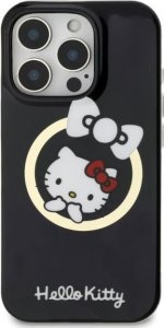 Hello Kitty HKHMP16LHFLBK iPhone 16 Pro 6.3" black/black hardcase IML Fun bow Magsafe 3