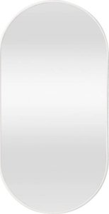 Atos Lustro Elipsa 100x50cm białe ścienne owalne łazienkowe do salonu sypialni loftowe Industrialne minimalistyczne 2