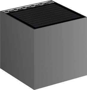 Kinkiet Viking venkovní solární LED světlo SR32 1