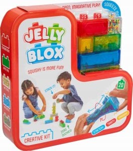 Goliath GOLIATH Miękkie klocki Kreatywnyy zestaw Creative Kit Jelly Blox 316928 1