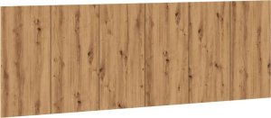 vidaXL Wezgłowie łóżka, dąb artisian, 240x1,5x80 cm 2