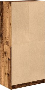 vidaXL vidaXL Szafka z drzwiczkami, stare drewno, 68x37x142 cm 6