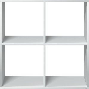 vidaXL Regał przegroda, biały, 69,5x29x69,5cm 5