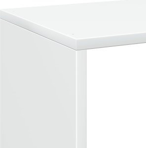 vidaXL Regał przegroda, biały, 69,5x29x69,5cm 9