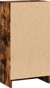 vidaXL Regał, przydymiony dąb, 40x24x76 cm 6