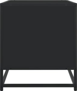 vidaXL Szafka pod TV, czarna, 180x40x46 cm 5