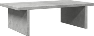 vidaXL vidaXL Podstawka pod monitor, szary beton, 50x27x15 cm 6