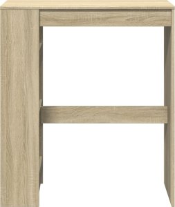 vidaXL Stolik barowy z przegrodami, dąb sonoma, 90x40x103,5 cm 4