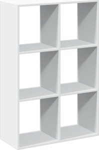 vidaXL vidaXL Regał przegroda, biały, 69,5x29x103,5 cm 2