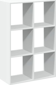 vidaXL vidaXL Regał przegroda, biały, 69,5x29x103,5 cm 7