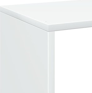 vidaXL vidaXL Regał przegroda, biały, 69,5x29x103,5 cm 9