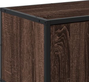 vidaXL vidaXL Szafka pod telewizor, brązowy dąb, 100x35x41 cm 8