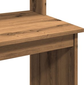 Biurko vidaXL Dąb Artisan 102 cm x 45 cm 7