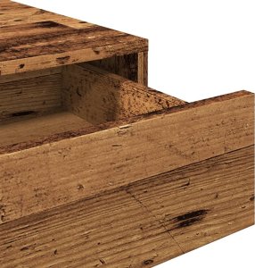 Biurko vidaXL Brązowe 101 cm x 50 cm 9