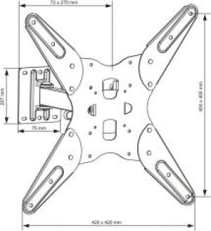 Art Uchwyt do LED/LCD 23-55" (AR-268M) 5