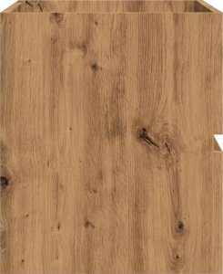vidaXL vidaXL Szafka pod umywalkę, dąb artisian, 90x38,5x45 cm 5