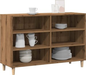 vidaXL Szafka, dąb artisan, 103,5x35x70 cm 4