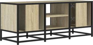 vidaXL Szafka pod telewizor, dąb sonoma, 100x35x41 cm 6