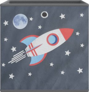 vidaXL vidaXL Składane pudełka, 10 szt., szare, 32x32x32 cm, włóknina 9