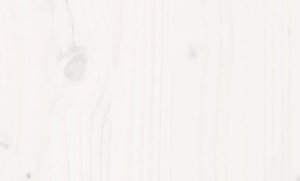 vidaXL vidaXL Rama łóżka bez materaca, biała, 150x200 cm, lite drewno sosnowe 8